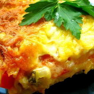 Овощная лазанья