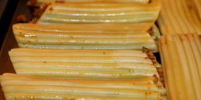 каннеллони с фаршем в духовке