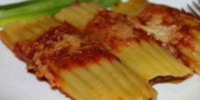 каннеллони с фаршем в духовке