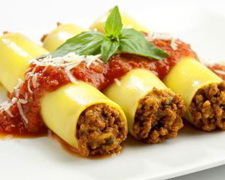 Каннеллони с мясной начинкой в мультиварке