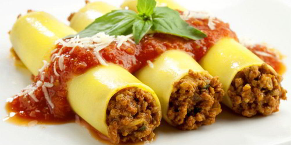 Рецепт каннеллони с мясной начинкой в мультиварке
