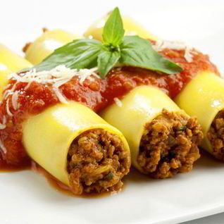 Каннеллони с мясной начинкой в мультиварке