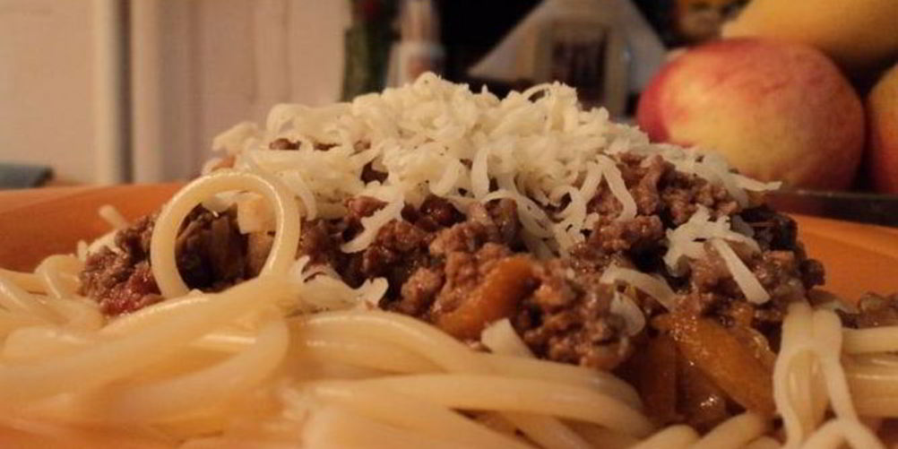 Рецепт макароны под соусом болоньезе