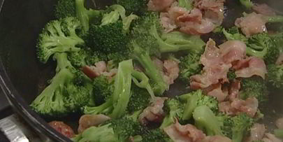 макароны-ракушки с брокколи