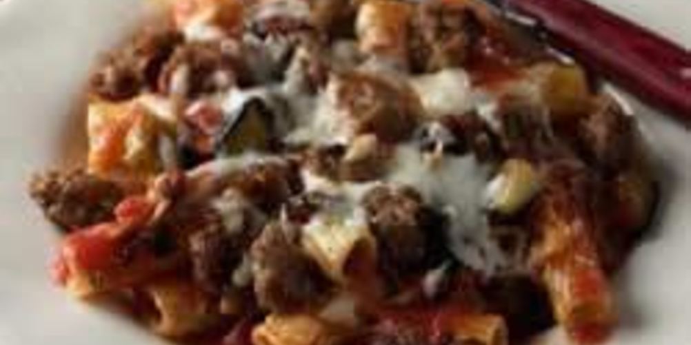 Рецепт макароны с баклажанами