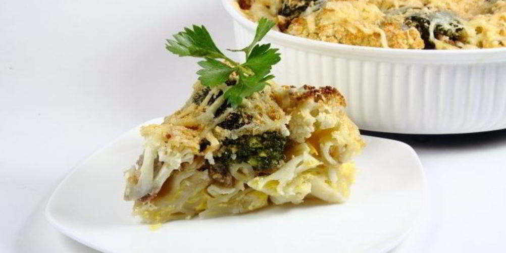 Рецепт макароны с брокколи и фаршем