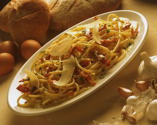 Макароны с фаршем и сыром