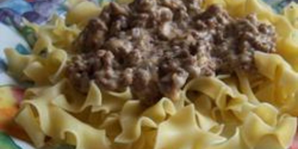 Рецепт макароны с фаршем по-домашнему