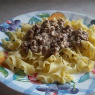 Макароны с фаршем по-домашнему