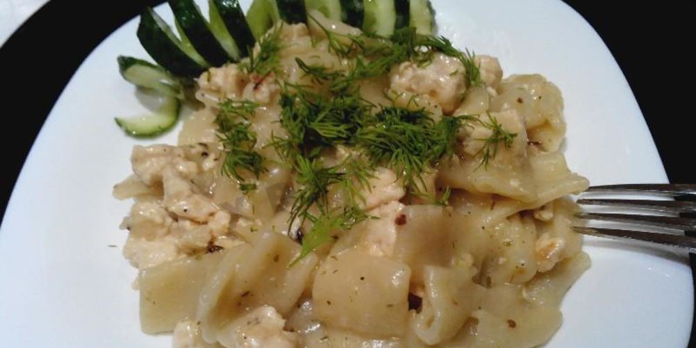 Рецепт макароны с фаршем в мультиварке