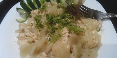 макароны с фаршем в мультиварке