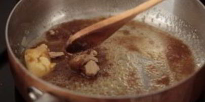 макароны с карамелью