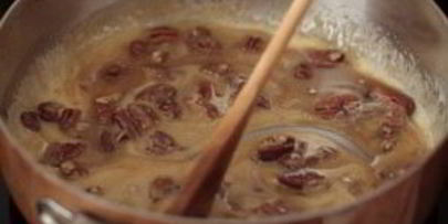 макароны с карамелью