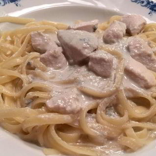 Макароны с куриной грудкой