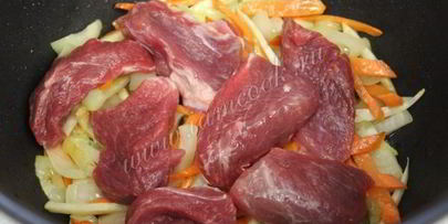 макароны с мясом в мультиварке