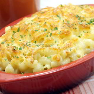 Макароны с сыром в духовке