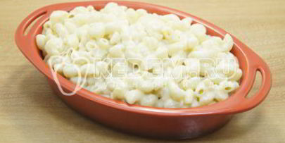 макароны с сыром в духовке