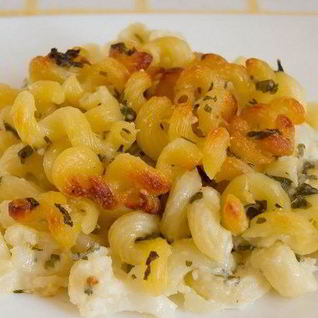 Макароны с цветной капустой