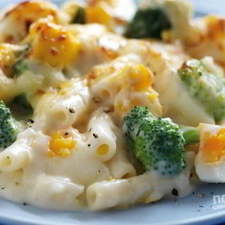 Макароны с яйцом