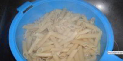 макароны со свининой в духовке