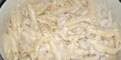 макароны со свининой в духовке