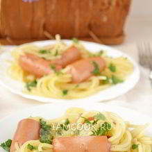 Рецепт Макарон в сосискаха