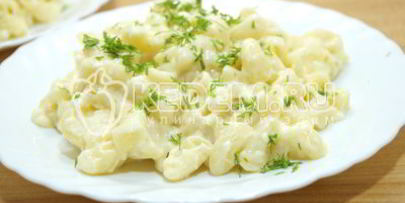 макароны в сырном соусе