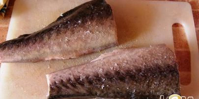 осетр жаренный и паста с тыквой по-итальянски