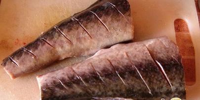 осетр жаренный и паста с тыквой по-итальянски