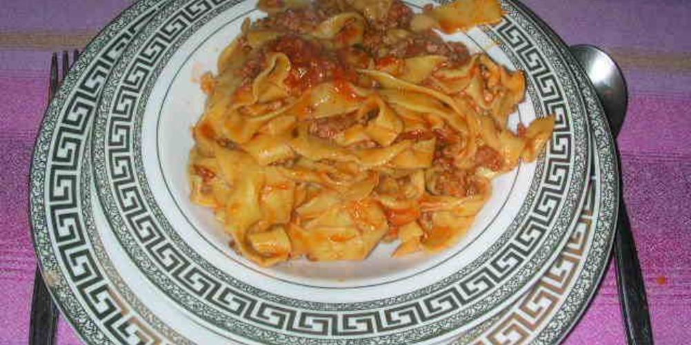 Рецепт паста для спагетти тальятелле