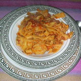 Паста для спагетти тальятелле