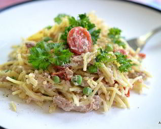 Паста и тунец