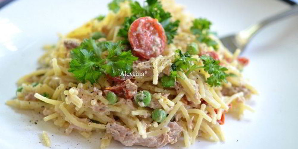 Рецепт паста и тунец