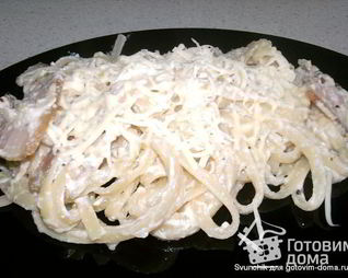 Паста Карбонара без яиц