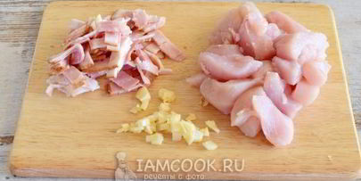 паста карбонара с курицей по-итальянски