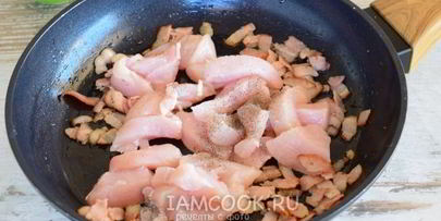 паста карбонара с курицей по-итальянски