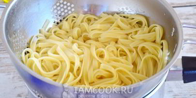 паста карбонара с курицей по-итальянски