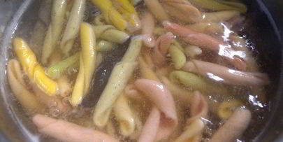 паста на завтрак