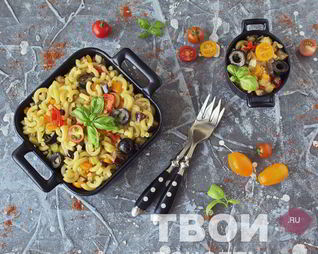 Паста с баклажанами