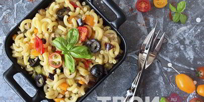 паста с баклажанами