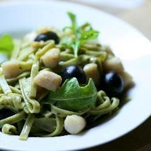 Рецепт Паста с гребешками