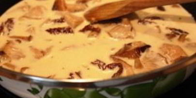 паста с грибами шиитаке