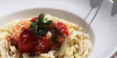 паста с грибами шиитаке