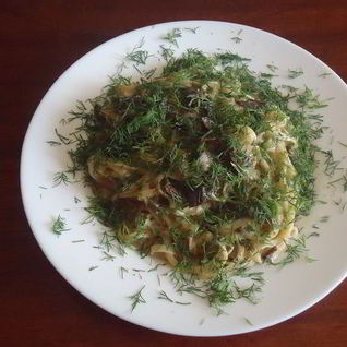 Паста с грибами