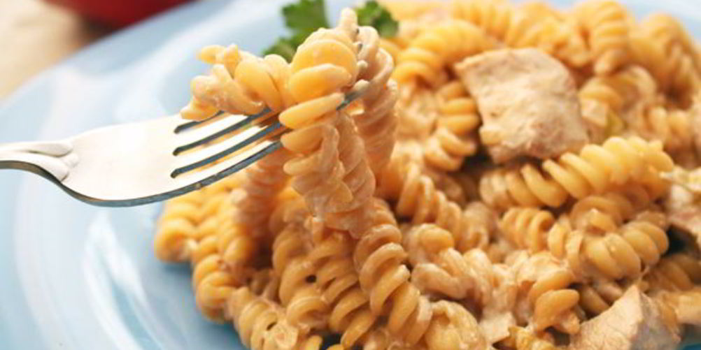 Рецепт паста с индейкой в сливочном соусе