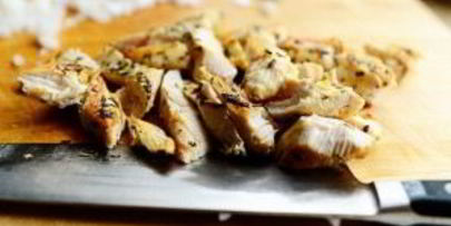 паста с курицей и томатами