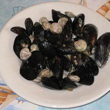 Рецепт Паста с мидиями по-украински