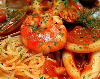 Паста с морепродуктами