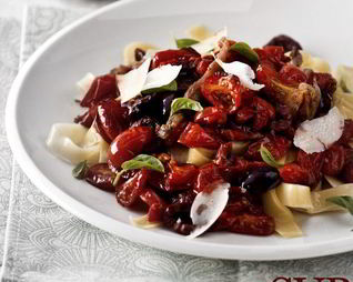 Паста с овощами