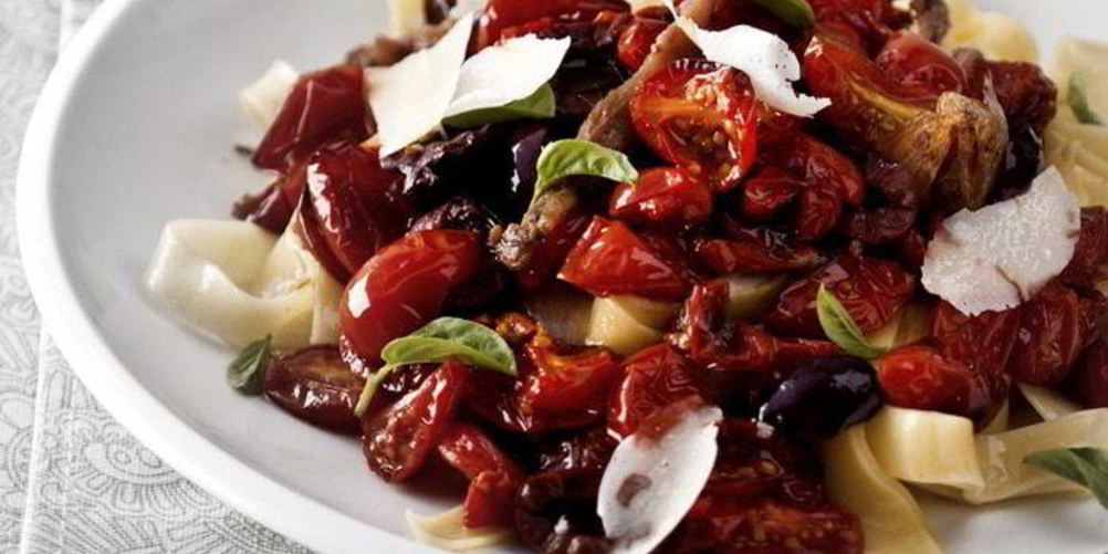 Рецепт паста с овощами